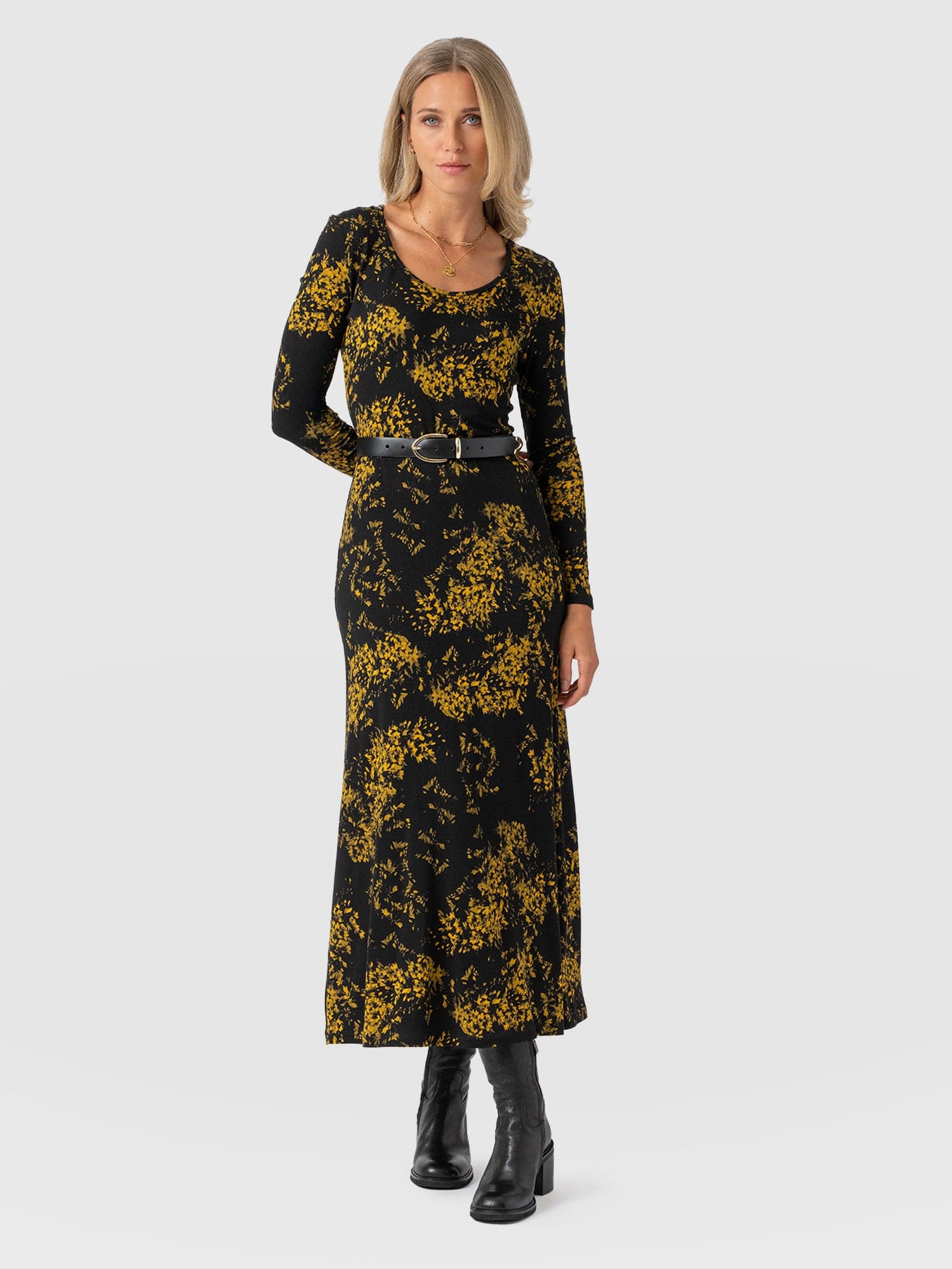 Scarlett Dress - Yellow Mimosa - Women's Dresses | Saint + Sofia® USA